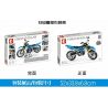 SEMBO 701715 non  YAMAHA WR450. bộ đồ chơi xếp lắp ráp ghép mô hình  YAMAHA WR450F Kỹ Thuật Công Nghệ Cao Mô Hình Phương Tiện 799 khối