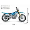 SEMBO 701715 non  YAMAHA WR450. bộ đồ chơi xếp lắp ráp ghép mô hình  YAMAHA WR450F Kỹ Thuật Công Nghệ Cao Mô Hình Phương Tiện 799 khối