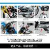 SEMBO 701715 non  YAMAHA WR450. bộ đồ chơi xếp lắp ráp ghép mô hình  YAMAHA WR450F Kỹ Thuật Công Nghệ Cao Mô Hình Phương Tiện 799 khối