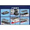 SEMBO 202002 non  075 TÀU TẤN CÔNG LƯỠNG CƯ bộ đồ chơi xếp lắp ráp ghép mô hình Military Army PLA. NAVY TYPE 75 LANDING HELICOPTER DOCK Quân Sự Bộ Đội 3066 khối