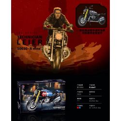 SHENZHEN RAEL ENTERTAINMENT 50030 50050 non  XE MÁY BMW LATTE. bộ đồ chơi xếp lắp ráp ghép mô hình  BMW R NINET Kỹ Thuật Công Nghệ Cao Mô Hình Phương Tiện 711 khối