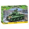 COBI CHARACTER BUILDING COBI-2550 2550 COBI2550 non  SHERMAN M4A3E2. tỷ lệ 1:28 bộ đồ chơi xếp lắp ráp ghép mô hình Military Army SHERMAN M4A3E2 JUMBO Quân Sự Bộ Đội 716 khối