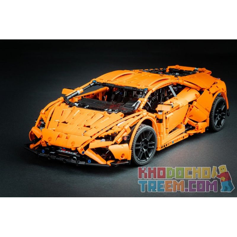 ACHKO 30001 REBRICKABLE MOC-44637 44637 MOC44637 MOC-62441 62441 MOC62441 SUPER 18K K132 non  LAMBORGHINI HURACAN EVO RWD bộ đồ chơi xếp lắp ráp ghép mô hình  LAMBORGHINI HURACÀN EVO RWD Kỹ Thuật Công Nghệ Cao Mô Hình Phương Tiện 2131 khối