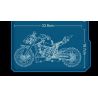 SHENZHEN RAEL ENTERTAINMENT 50051 non  DUKADI PANIGALE V4S. bộ đồ chơi xếp lắp ráp ghép mô hình  DUCATI V4S Kỹ Thuật Công Nghệ Cao Mô Hình Phương Tiện 827 khối