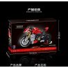 SHENZHEN RAEL ENTERTAINMENT 50051 non  DUKADI PANIGALE V4S. bộ đồ chơi xếp lắp ráp ghép mô hình  DUCATI V4S Kỹ Thuật Công Nghệ Cao Mô Hình Phương Tiện 827 khối