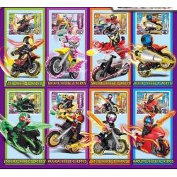 818 82232 non  NGƯỜI HÂM MỘ. bộ đồ chơi xếp lắp ráp ghép mô hình Movie & Game KAMEN WARRIOR Phim Và Trò Chơi