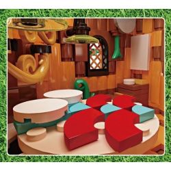 MouldKing 16033 16033D Mould King 16033 16033D non  NHÀ TRÊN CÂY bộ đồ chơi xếp lắp ráp ghép mô hình Modular Buildings NOVATOWN TREE HOUSE Mô Hình Nhà Cửa 3958 khối