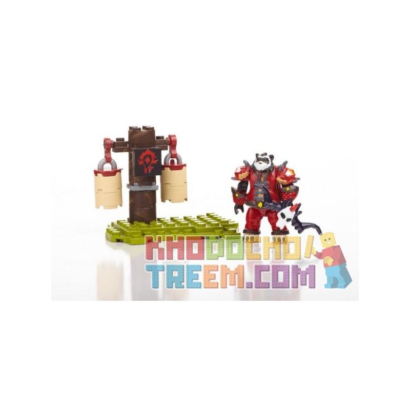 MEGA BLOKS 91050 non  PANDA HUNTER ROJO. bộ đồ chơi xếp lắp ráp ghép mô hình Computer Games Trò Chơi 31 khối