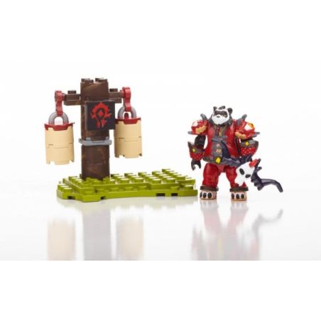 MEGA BLOKS 91050 non  PANDA HUNTER ROJO. bộ đồ chơi xếp lắp ráp ghép mô hình Computer Games Trò Chơi 31 khối