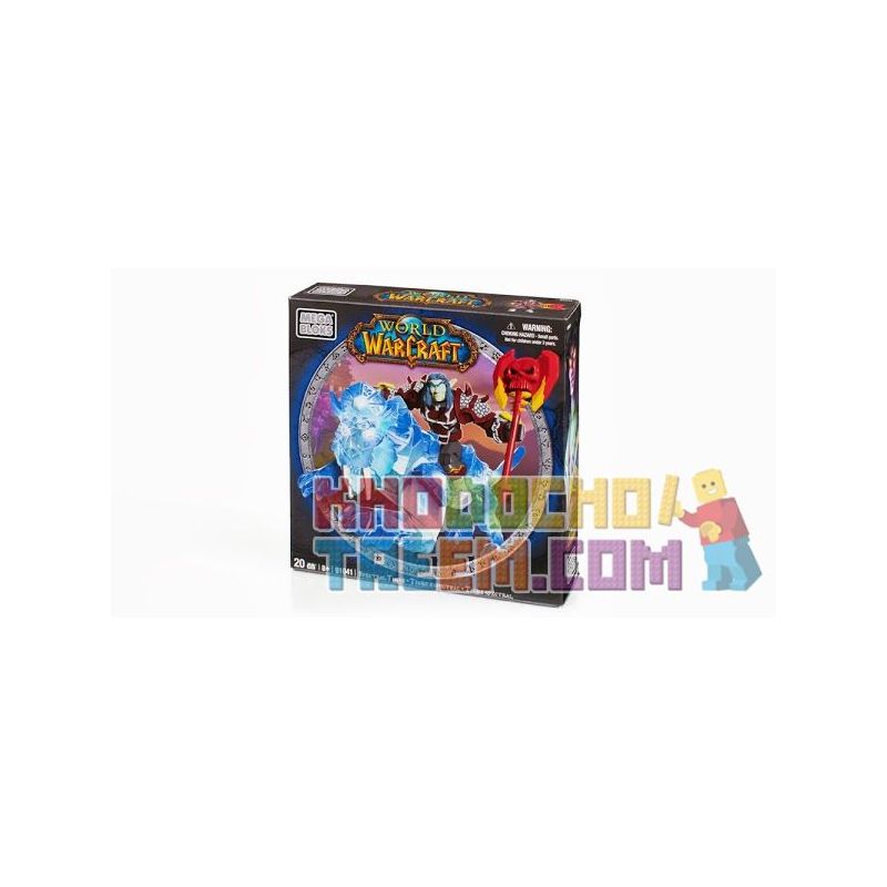 MEGA BLOKS 91041 non  CON MA bộ đồ chơi xếp lắp ráp ghép mô hình Computer Games SPECTRAL TIGER Trò Chơi 20 khối