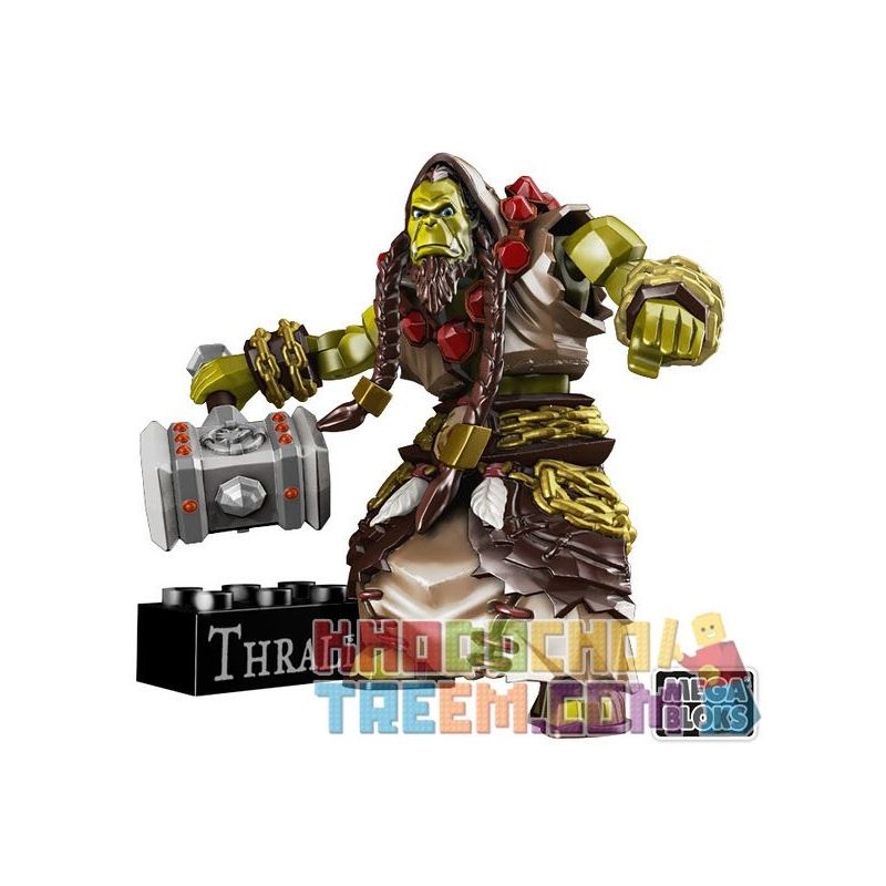 MEGA BLOKS BLIZZCON_THRALL _THRALL non  BLIZZARD CARNIVAL 2011 PHIÊN BẢN GIỚI HẠN ĐỘC QUYỀN SAL bộ đồ chơi xếp lắp ráp ghép mô hình Computer Games BLIZZCON 2011 EXCLUSIVE LIMITED EDITION SET THRALL Trò Chơi