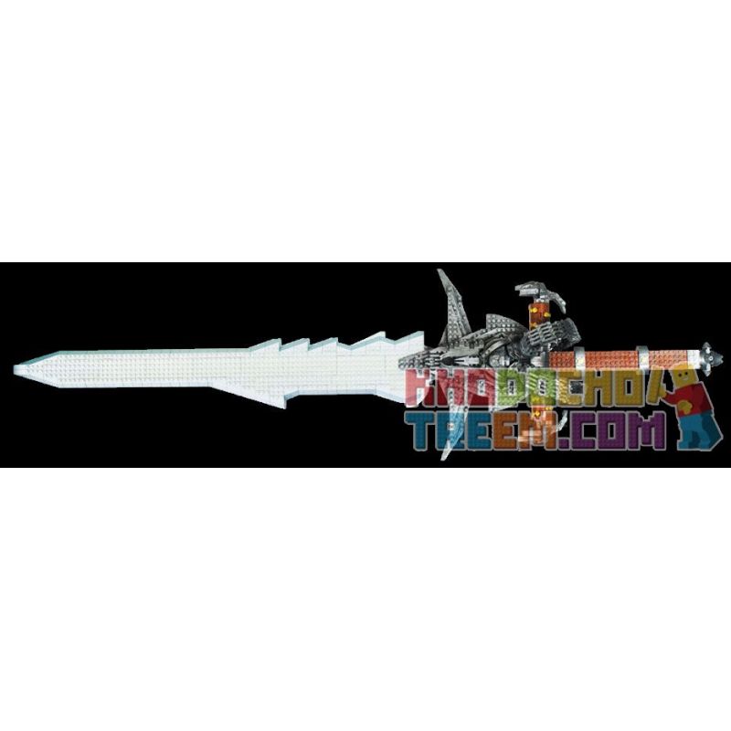 MEGA BLOKS BLIZZCON_FROSTMOURNE _FROSTMOURNE non  SƯƠNG GIÁ bộ đồ chơi xếp lắp ráp ghép mô hình Computer Games Trò Chơi