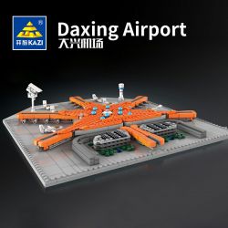 Kazi KY2012 2012 non  SÂN BAY DAXING. bộ đồ chơi xếp lắp ráp ghép mô hình Buildings DAXING AIRPORT 930 khối