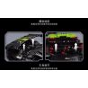 REBRICKABLE MOC-62260 62260 MOC62260 SUPER 18K K85 K136 non  ASTON MARTIN DB11. bộ đồ chơi xếp lắp ráp ghép mô hình  Kỹ Thuật Công Nghệ Cao Mô Hình Phương Tiện 1905 khối
