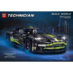 REBRICKABLE MOC-62260 62260 MOC62260 SUPER 18K K85 K136 non  ASTON MARTIN DB11. bộ đồ chơi xếp lắp ráp ghép mô hình  Kỹ Thuật Công Nghệ Cao Mô Hình Phương Tiện 1905 khối