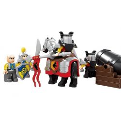 HYSTOYS HONGYUANSHENG AOLEDUOTOYS HG-1312 1312 HG1312 Xếp hình kiểu    Castle Đánh Chiếm Lâu đài Trung Cổ 2 Tầng 82 khối