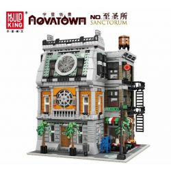 MouldKing 16037 Mould King 16037 REBRICKABLE MOC-37592 37592 MOC37592 non  THÁNH ĐỊA bộ đồ chơi xếp lắp ráp ghép mô hình Marvel Super Heroes SANCTORUM Siêu Anh Hùng Marvel 3439 khối