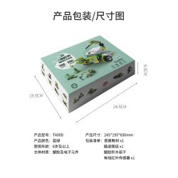 BRICK TX009 non  LẬP TRÌNH VIÊN NHỎ bộ đồ chơi xếp lắp ráp ghép mô hình  SMALL PROGRAMMER Kỹ Thuật Công Nghệ Cao Mô Hình Phương Tiện