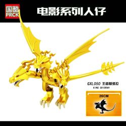 PRCK GXL050 non  KINGS LORDORA. bộ đồ chơi xếp lắp ráp ghép mô hình Movie & Game KING GHIDORAH Phim Và Trò Chơi