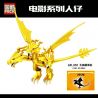 PRCK GXL050 non  KINGS LORDORA. bộ đồ chơi xếp lắp ráp ghép mô hình Movie & Game KING GHIDORAH Phim Và Trò Chơi