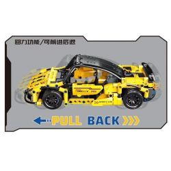ZHEGAO QL0473 0473 non  MCLAREN BACK BUS. bộ đồ chơi xếp lắp ráp ghép mô hình  Kỹ Thuật Công Nghệ Cao Mô Hình Phương Tiện 433 khối