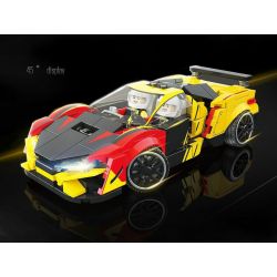 QuanGuan 100152 Quan Guan 100152 non  XE THÀNH PHỐ: 100152 bộ đồ chơi xếp lắp ráp ghép mô hình Racers Đua Tốc Độ 348 khối