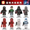 WM 6083 903 904 905 906 907 908 909 910 non  HÀNG TRĂM NGƯỜI 8 SÊ-RI STAR WARS bộ đồ chơi xếp lắp ráp ghép mô hình Chiến Tranh Giữa Các Vì Sao