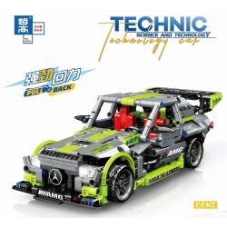 ZHEGAO QL0472 0472 non  XE BUÝT TRỞ LẠI CỦA MERCEDES-BENZ bộ đồ chơi xếp lắp ráp ghép mô hình  Kỹ Thuật Công Nghệ Cao Mô Hình Phương Tiện 699 khối