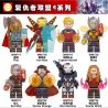 WM 6063 717 718 719 720 721 722 723 724 non  HÀNG TRĂM NGƯỜI 8 AVENGERS 4 SERIES bộ đồ chơi xếp lắp ráp ghép mô hình Super Heroes Siêu Nhân Anh Hùng