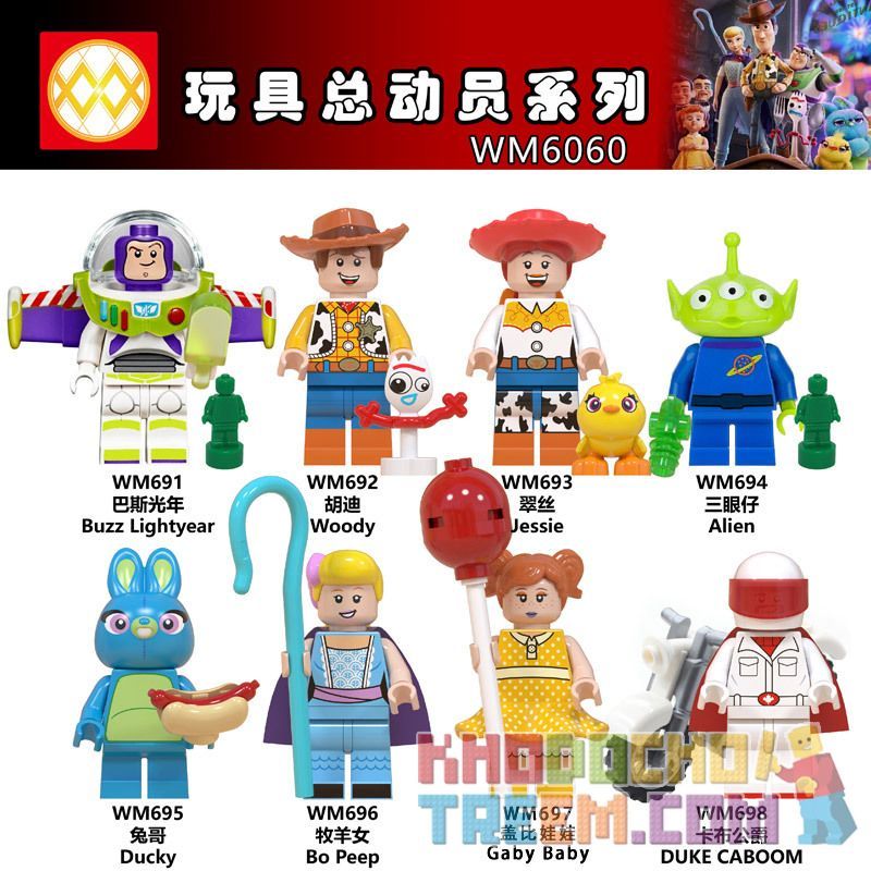 WM 6060 691 692 693 694 695 696 697 698 non  HÀNG TRĂM NGƯỜI 8 BỘ HUY ĐỘNG NIỀM TIN ĐỒ CHƠI bộ đồ chơi xếp lắp ráp ghép mô hình Movie & Game Phim Và Trò Chơi