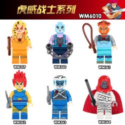 WM 6010 359 360 361 362 363 364 non  CHUỖI CHIẾN BINH WEI bộ đồ chơi xếp lắp ráp ghép mô hình Collectable Minifigures Búp Bê Sưu Tầm