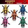 WM 6007 344 345 346 347 348 non  DEADPOOL. bộ đồ chơi xếp lắp ráp ghép mô hình Collectable Minifigures Búp Bê Sưu Tầm