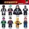 WM 6002 307 308 309 310 311 312 313 314 non  HÀNG TRĂM NGƯỜI 8 SÊ-RI SIÊU ANH HÙNG bộ đồ chơi xếp lắp ráp ghép mô hình Super Heroes Siêu Nhân Anh Hùng
