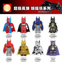 WM 6027 479 480 481 482 483 484 485 486 non  HÀNG TRĂM NGƯỜI 8 DÒNG BATMAN bộ đồ chơi xếp lắp ráp ghép mô hình The  Batman Movie Người Dơi Bảo Vệ Gotham