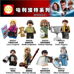 WM 6041 567 568 569 570 571 572 573 574 non  HARMONY 8 LOẠT HARRY POTTER bộ đồ chơi xếp lắp ráp ghép mô hình Movie & Game Phim Và Trò Chơi