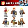 WM 6046 597 598 599 600 601 602 non  HARRY POTTER SERIES. bộ đồ chơi xếp lắp ráp ghép mô hình Collectable Minifigures Búp Bê Sưu Tầm