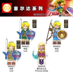 WM 6053 635 636 637 638 non  SERDA SERIES. bộ đồ chơi xếp lắp ráp ghép mô hình Collectable Minifigures Búp Bê Sưu Tầm