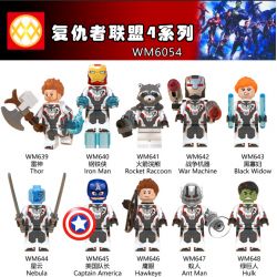 WM 639 640 641 642 643 644 645 646 647 648 6054 non  AVENGERS 4 SERIES. bộ đồ chơi xếp lắp ráp ghép mô hình Super Heroes Siêu Nhân Anh Hùng