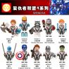 WM 639 640 641 642 643 644 645 646 647 648 6054 non  AVENGERS 4 SERIES. bộ đồ chơi xếp lắp ráp ghép mô hình Super Heroes Siêu Nhân Anh Hùng