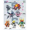 SLUBAN M38-B1007 B1007 1007 M38B1007 38-B1007 non  MÔ HÌNH MOBILE CITY ALPHA MECHA 6 bộ đồ chơi xếp lắp ráp ghép mô hình Movie & Game QBRICKS Phim Và Trò Chơi 1644 khối