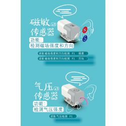 ZMROBO JWC-NY-2109 NY-2109 -2109 JWCNY-2109 non  BỘ CẢM BIẾN ROBOT. bộ đồ chơi xếp lắp ráp ghép mô hình  ROBOT SENSOR Kỹ Thuật Công Nghệ Cao Mô Hình Phương Tiện 19 khối