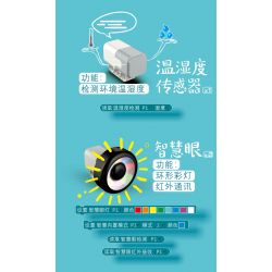 ZMROBO JWC-NY-2109 NY-2109 -2109 JWCNY-2109 non  BỘ CẢM BIẾN ROBOT. bộ đồ chơi xếp lắp ráp ghép mô hình  ROBOT SENSOR Kỹ Thuật Công Nghệ Cao Mô Hình Phương Tiện 19 khối