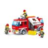 Kazi KY98207 98207 non  XE CỨU HỎA bộ đồ chơi xếp lắp ráp ghép mô hình Fire Rescure FIRE ENGINE 276 khối