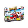Kazi KY98207 98207 non  XE CỨU HỎA bộ đồ chơi xếp lắp ráp ghép mô hình Fire Rescure FIRE ENGINE 276 khối