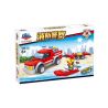 Kazi KY98208 98208 non  TRAILER XE BÁN CỨU bộ đồ chơi xếp lắp ráp ghép mô hình Fire Rescure FIRE ENGINE Cứu Hỏa 153 khối