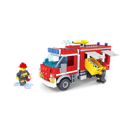 Kazi KY98211 98211 non  XE CỨU HỎA bộ đồ chơi xếp lắp ráp ghép mô hình Fire Rescure FIRE ENGINE 246 khối