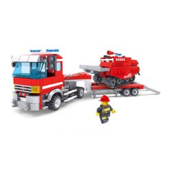 Kazi KY98212 98212 non  GIỚI THIỆU TÓM TẮT bộ đồ chơi xếp lắp ráp ghép mô hình Fire Rescure FIRE ENGINE Cứu Hỏa 398 khối