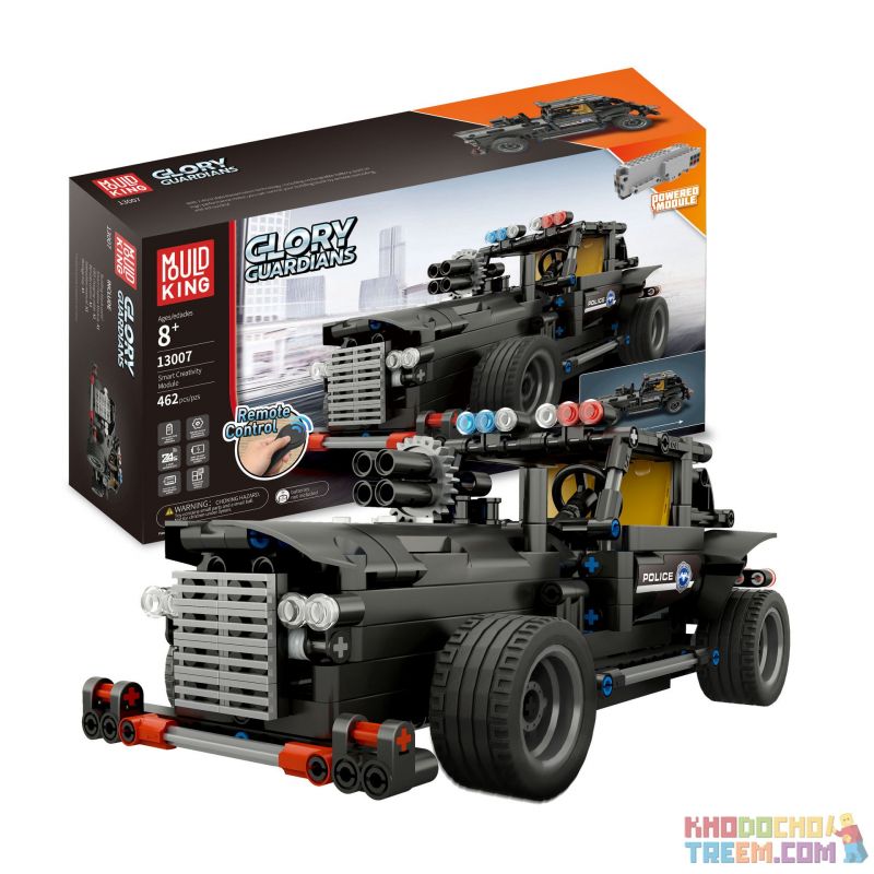 MouldKing 13007 Mould King 13007 non  XE CHỈ HUY SWAT bộ đồ chơi xếp lắp ráp ghép mô hình  GLORY GUARDIANS Kỹ Thuật Công Nghệ Cao Mô Hình Phương Tiện 464 khối