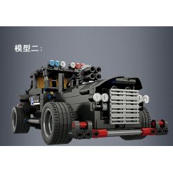 MouldKing 13007 Mould King 13007 non  XE CHỈ HUY SWAT bộ đồ chơi xếp lắp ráp ghép mô hình  GLORY GUARDIANS Kỹ Thuật Công Nghệ Cao Mô Hình Phương Tiện 464 khối