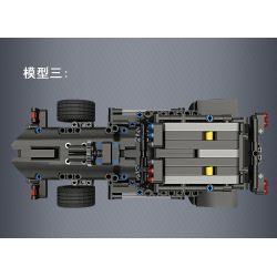 MouldKing 13007 Mould King 13007 non  XE CHỈ HUY SWAT bộ đồ chơi xếp lắp ráp ghép mô hình  GLORY GUARDIANS Kỹ Thuật Công Nghệ Cao Mô Hình Phương Tiện 464 khối